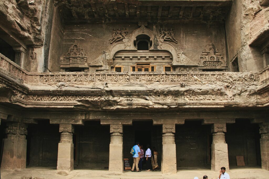 Where are Ajanta Caves situated?
